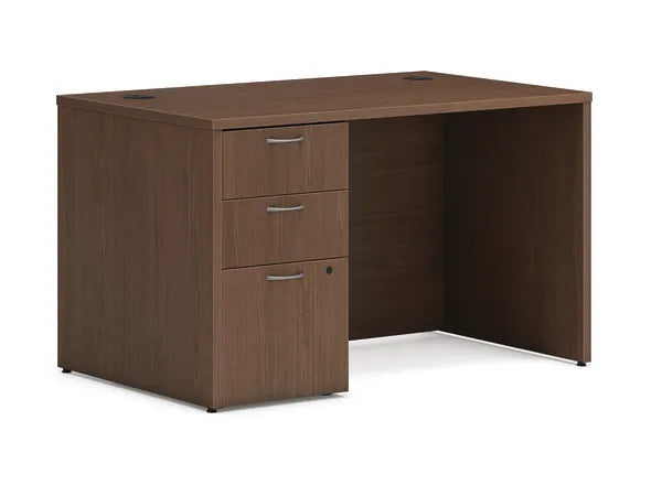 HON Mod Desk | 2 Box Drawers / 1 File Drawer | 48"W x 30"D