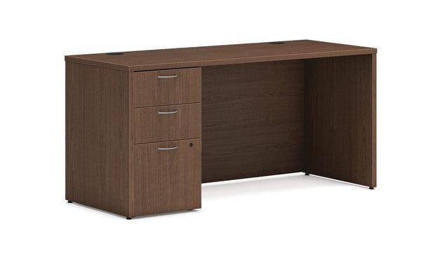 HON Mod Desk | 1 Box / Box / File Pedestal | 60"W x 24"D