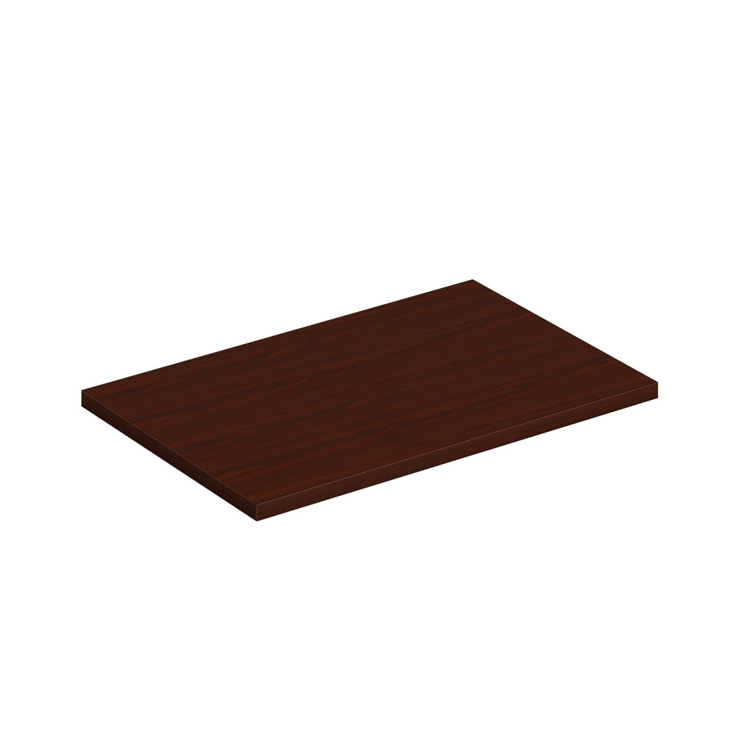 HON Mod Low Credenza Top | 30"W | Traditional Mahogany Finish