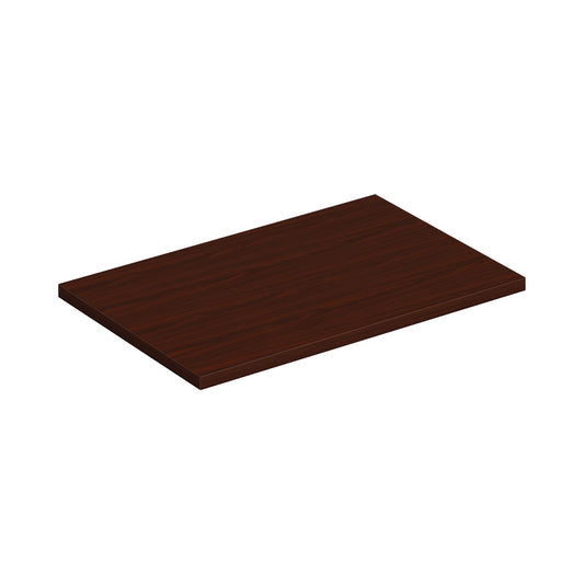 HON Mod Low Credenza Top | 36"W x 20"D | Traditional Mahogany Finish