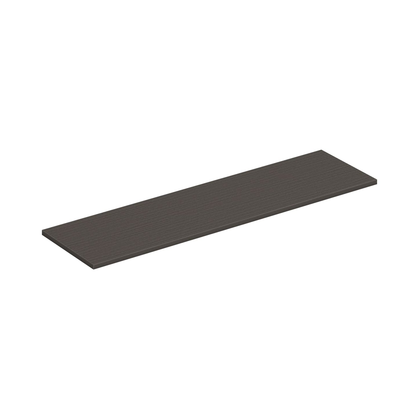 HON Mod Low Credenza Top | 72"W | Slate Teak Finish