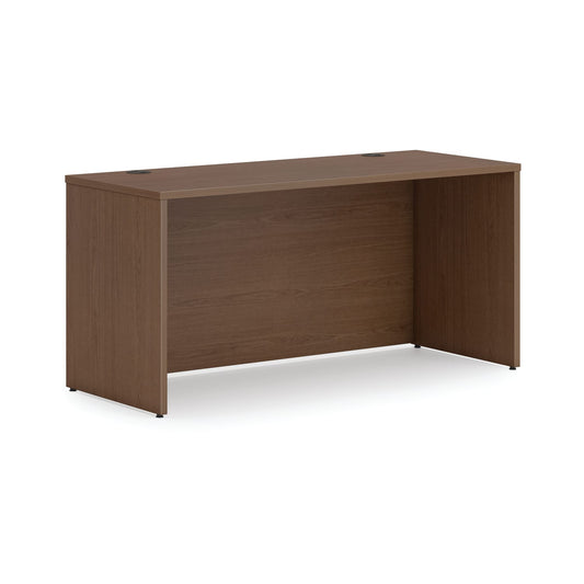 HON Mod Credenza Shell | 60"W x 24"D x 29"H | Sepia Walnut Finish