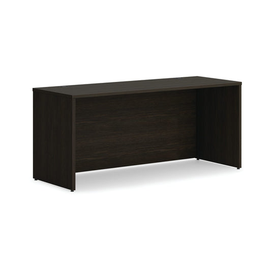 HON Mod Credenza Shell | 66"W x 24"D x 29"H | Java Oak Finish