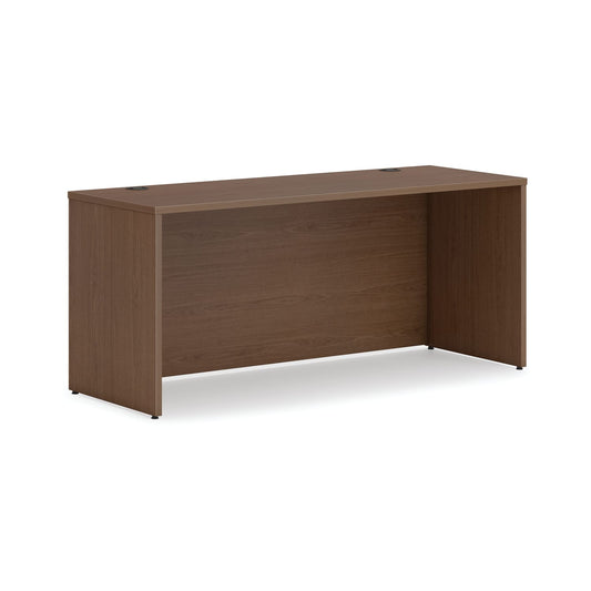 HON Mod Credenza Shell | 66"W x 24"D x 29"H | Sepia Walnut Finish