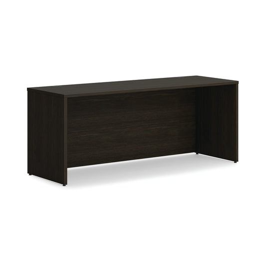 HON Mod Credenza Shell | 72"W x 24"D x 29"H | Java Oak Finish