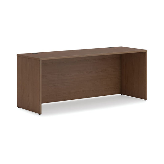 HON Mod Credenza Shell | 72"W x 24"D x 29"H | Sepia Walnut Finish