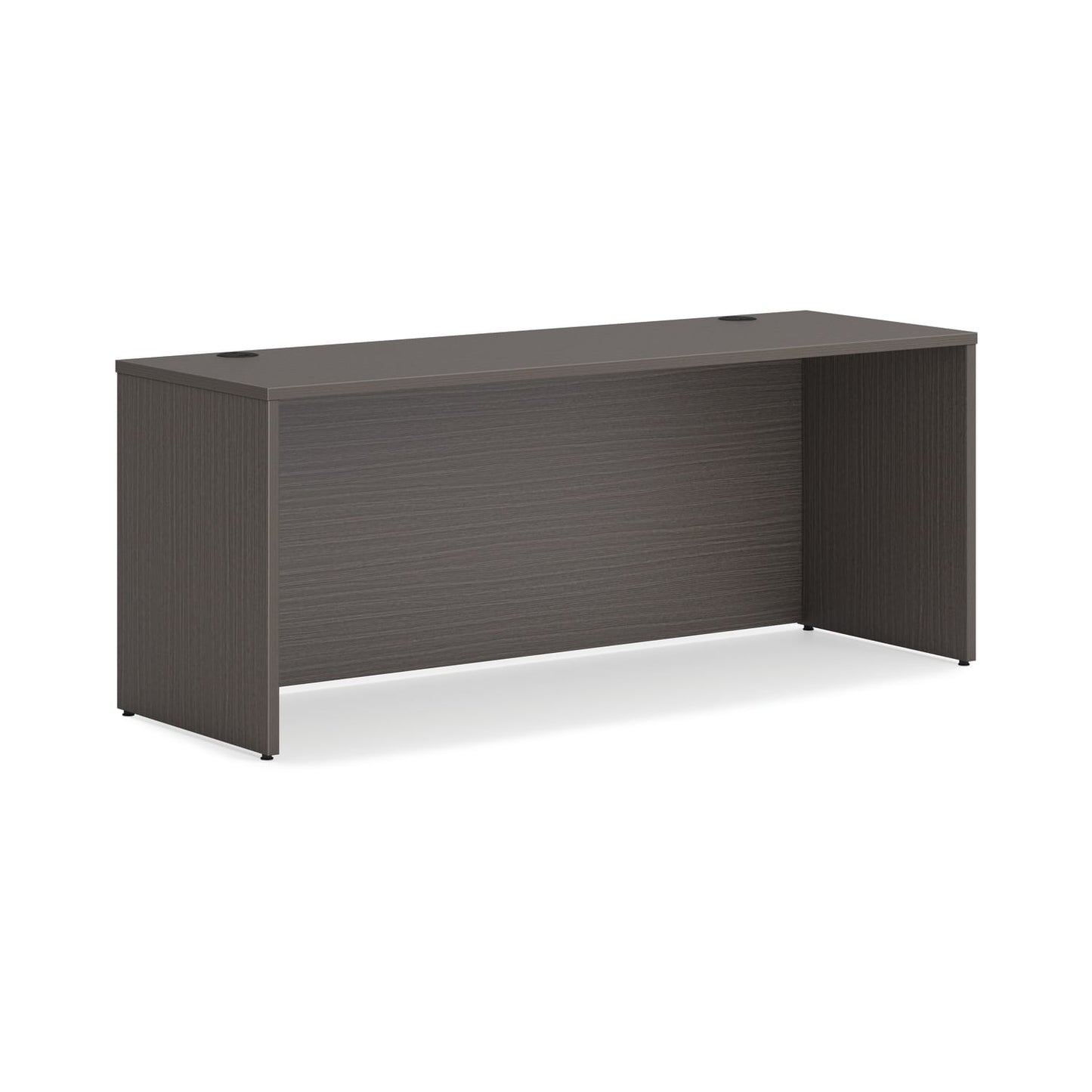 HON Mod Credenza Shell | 72"W x 24"D x 29"H | Slate Teak Finish