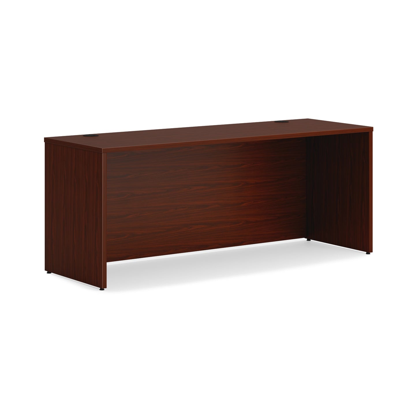 HON Mod Credenza Shell | 72"W x 24"D x 29"H | Traditional Mahogany Finish