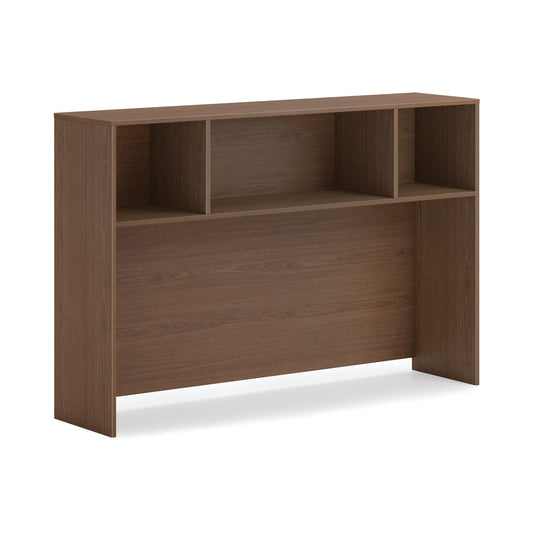 HON Mod Desk Hutch | No Doors | 60"W | Sepia Walnut Finish