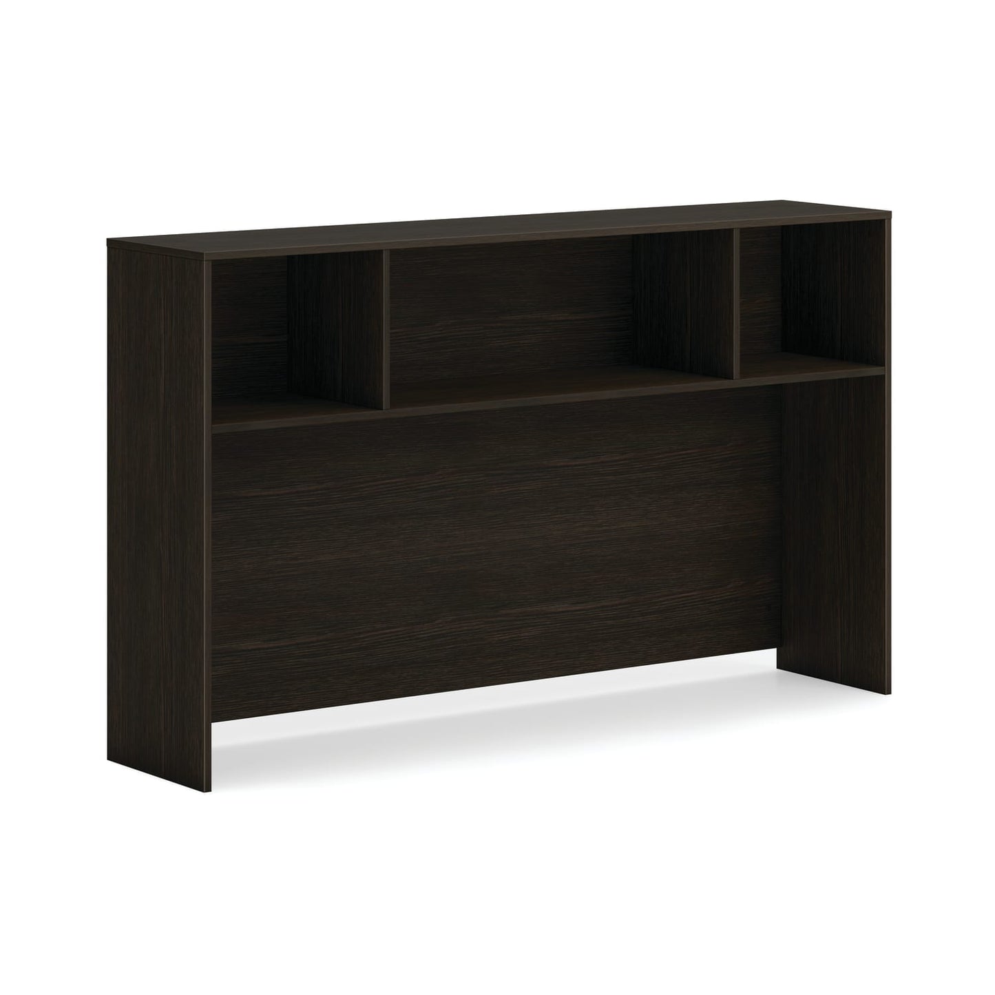 HON Mod Desk Hutch | No Doors | 66"W | Java Oak Finish