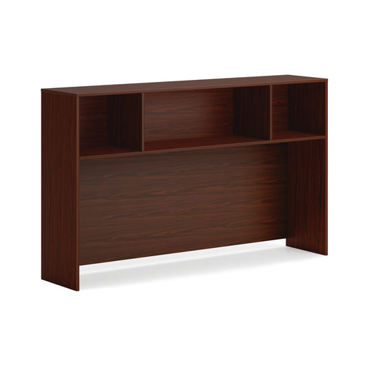HON Mod Desk Hutch | No Doors | 66"W | Traditional Mahogany Finish