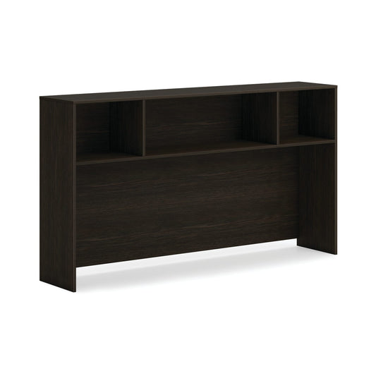 HON Mod Desk Hutch | No Doors | 72"W | Java Oak Finish