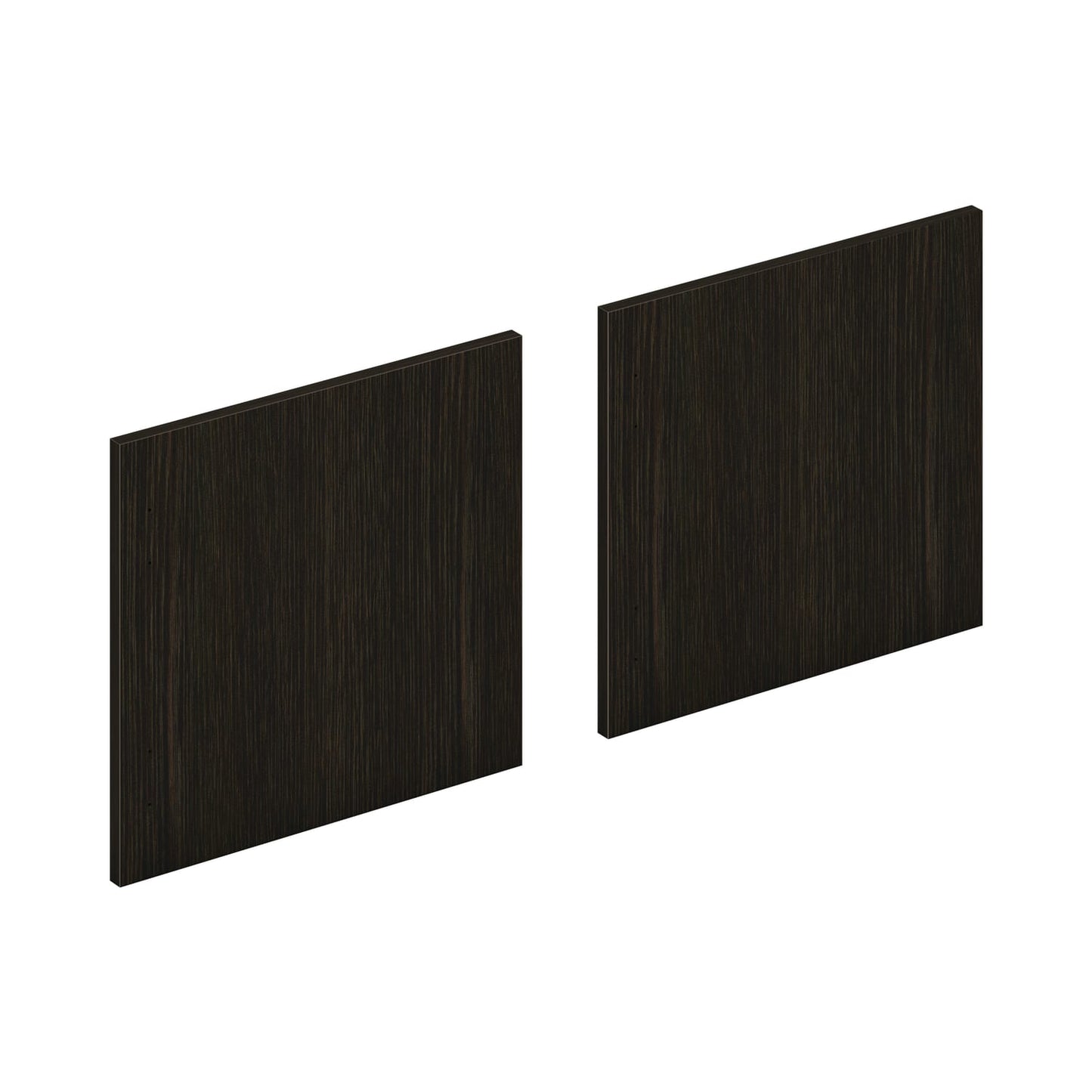 HON Mod Laminate Doors | Set of 2 | 66"W | Java Oak Finish