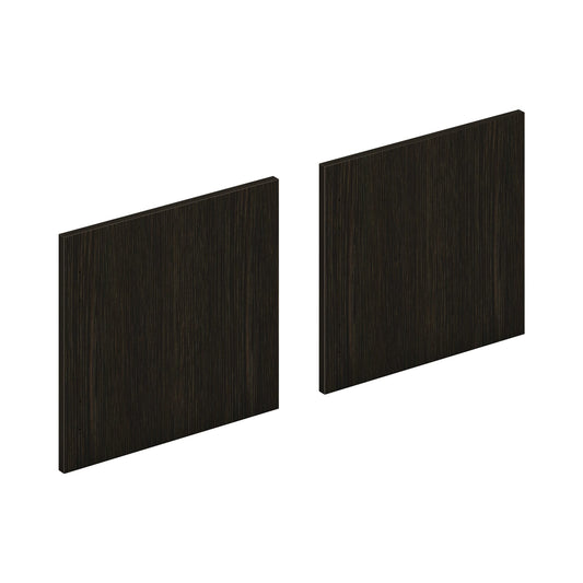 HON Mod Laminate Doors | Set of 2 | 66"W | Java Oak Finish