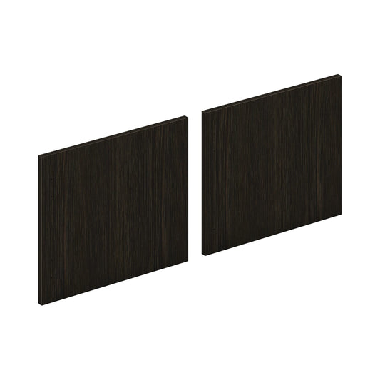 HON Mod Laminate Doors | Set of 2 | 72"W | Java Oak Finish