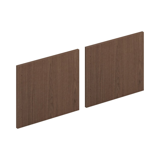 HON Mod Laminate Doors | Set of 2 | 72"W | Sepia Walnut Finish