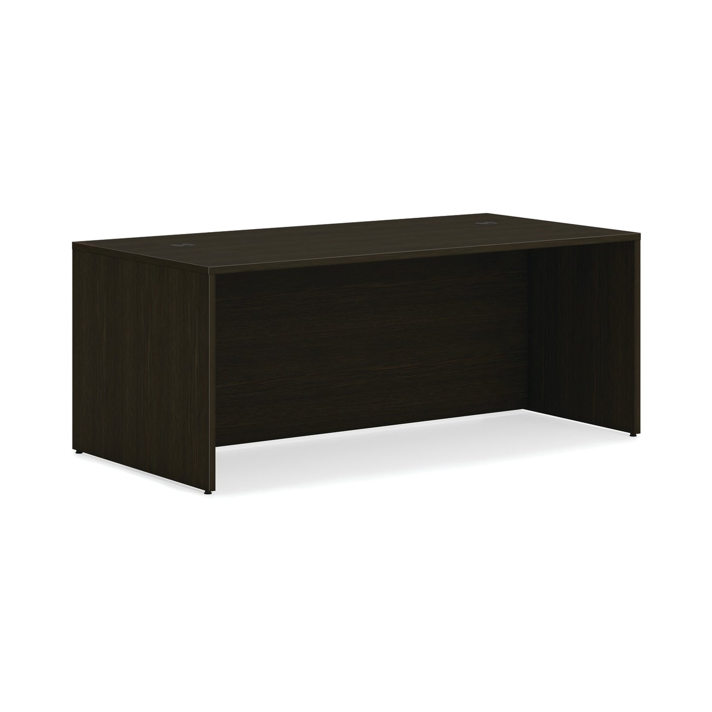 HON Mod Desk Shell | 72"W | Java Oak Finish