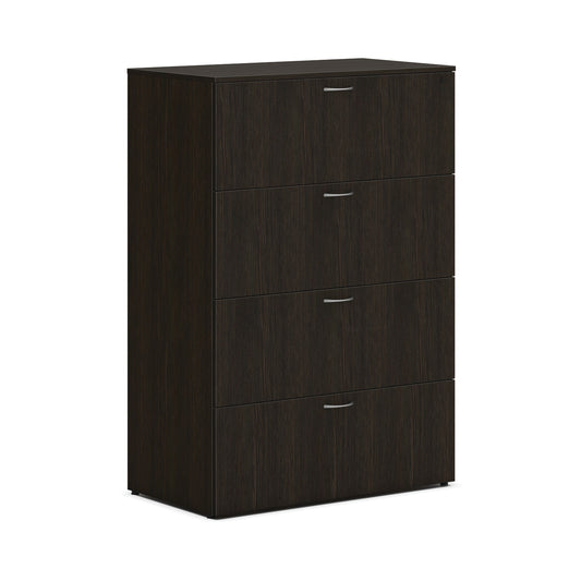 HON Mod Lateral File | 4 Drawers | 36"W | Java Oak Finish