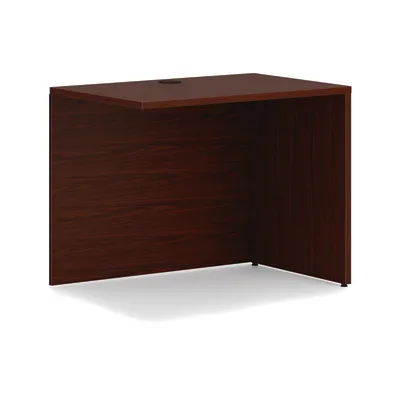 HON Mod Return Shell | 48"W x 24"D x 29"H | Slate Teak Finish