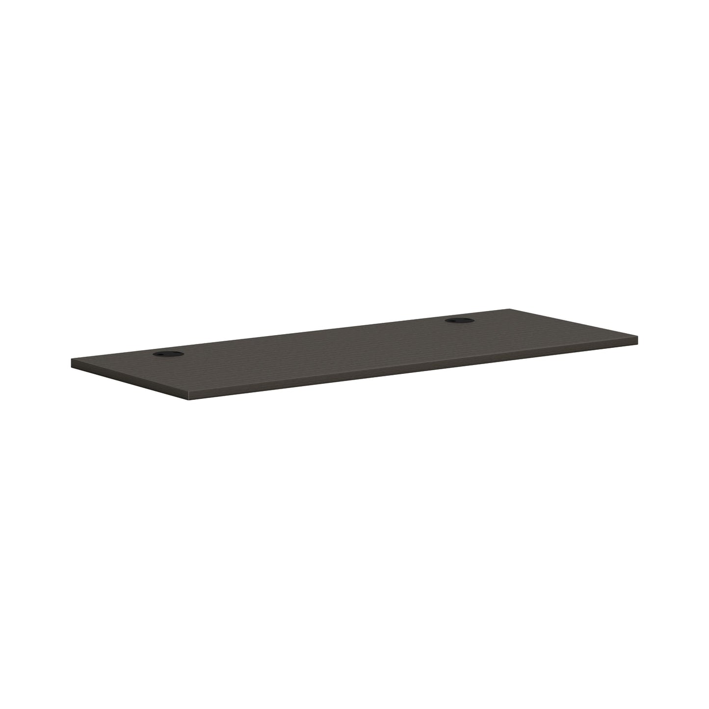 HON Mod Worksurface | Rectangular | 60"W x 24"D | Slate Teak Finish