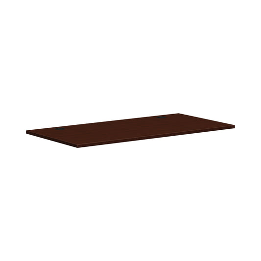 HON Mod Worksurface | Rectangular | 60"W | Traditional Mahogany Finish