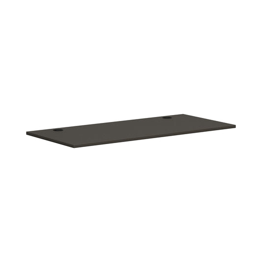 HON Mod Worksurface | Rectangular | 66"W | Slate Teak Finish