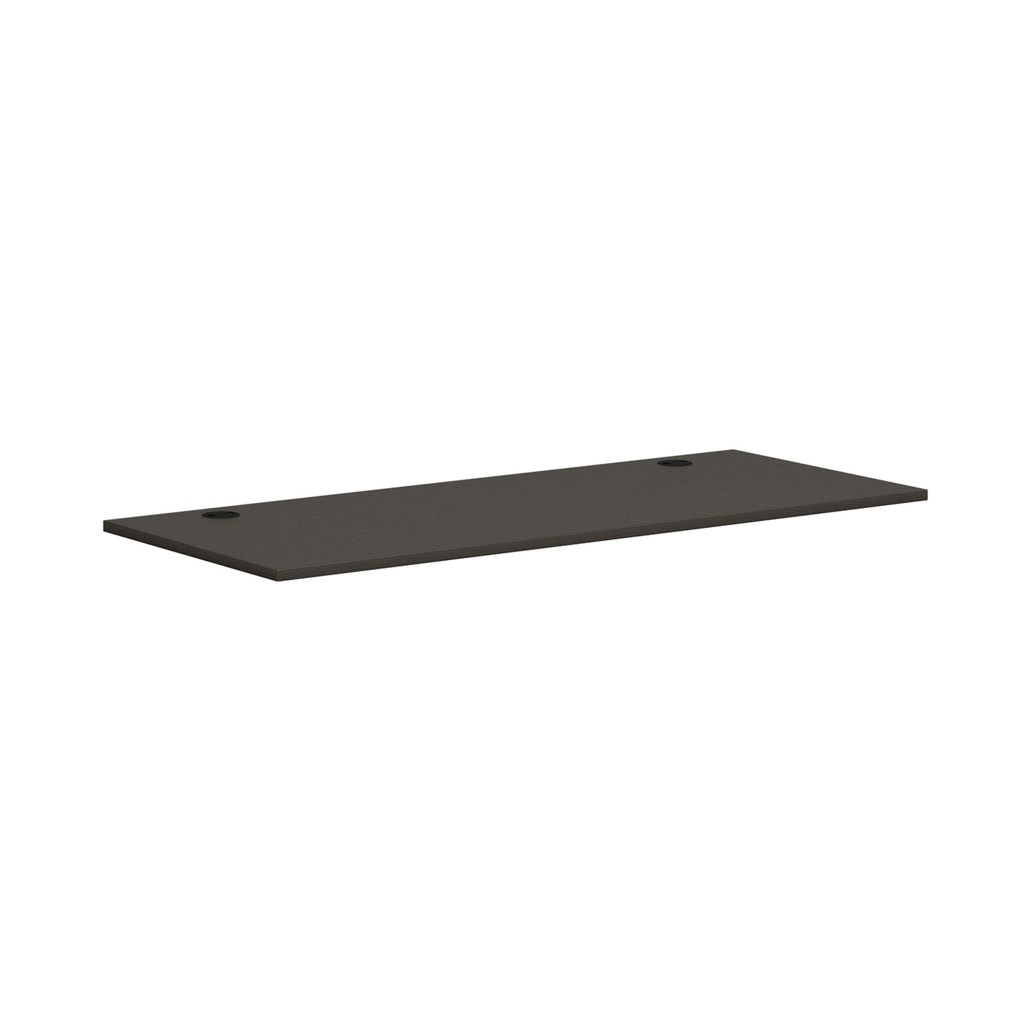 HON Mod Worksurface | Rectangular | 72"W | Slate Teak Finish