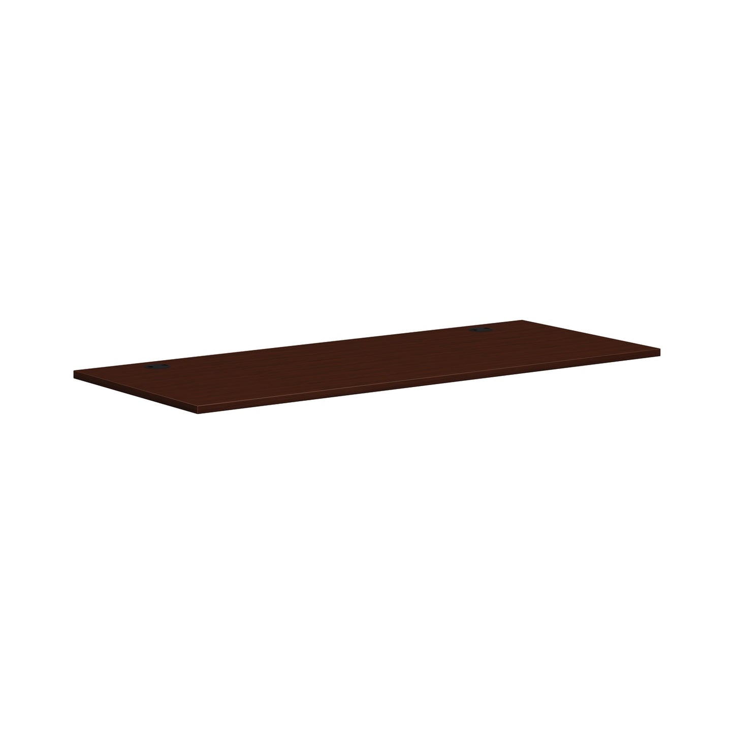 HON Mod Worksurface | Rectangular | 72"W | Traditional Mahogany Finish