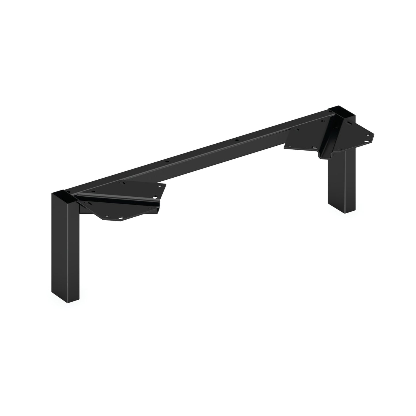 HON Mod Support Leg | 7"H | Black Finish