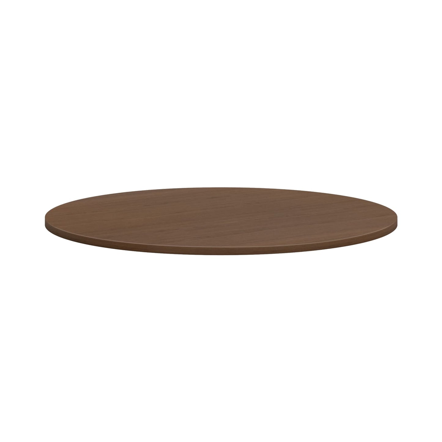 HON Mod Conference Table Top | Round | 48" | Sepia Walnut Finish For Use With HON X-Base