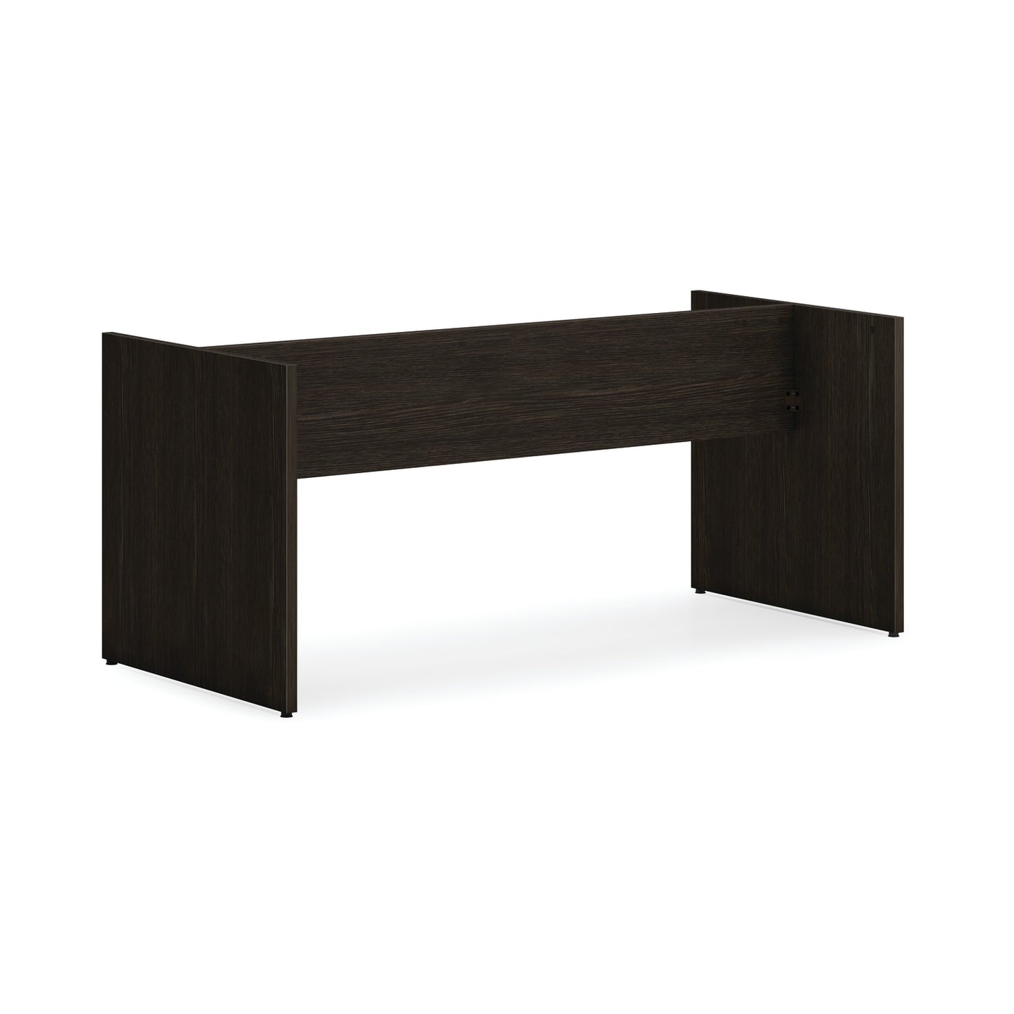 HON Mod Slab Base | For 96" Conference Table Top | Java Oak Finish