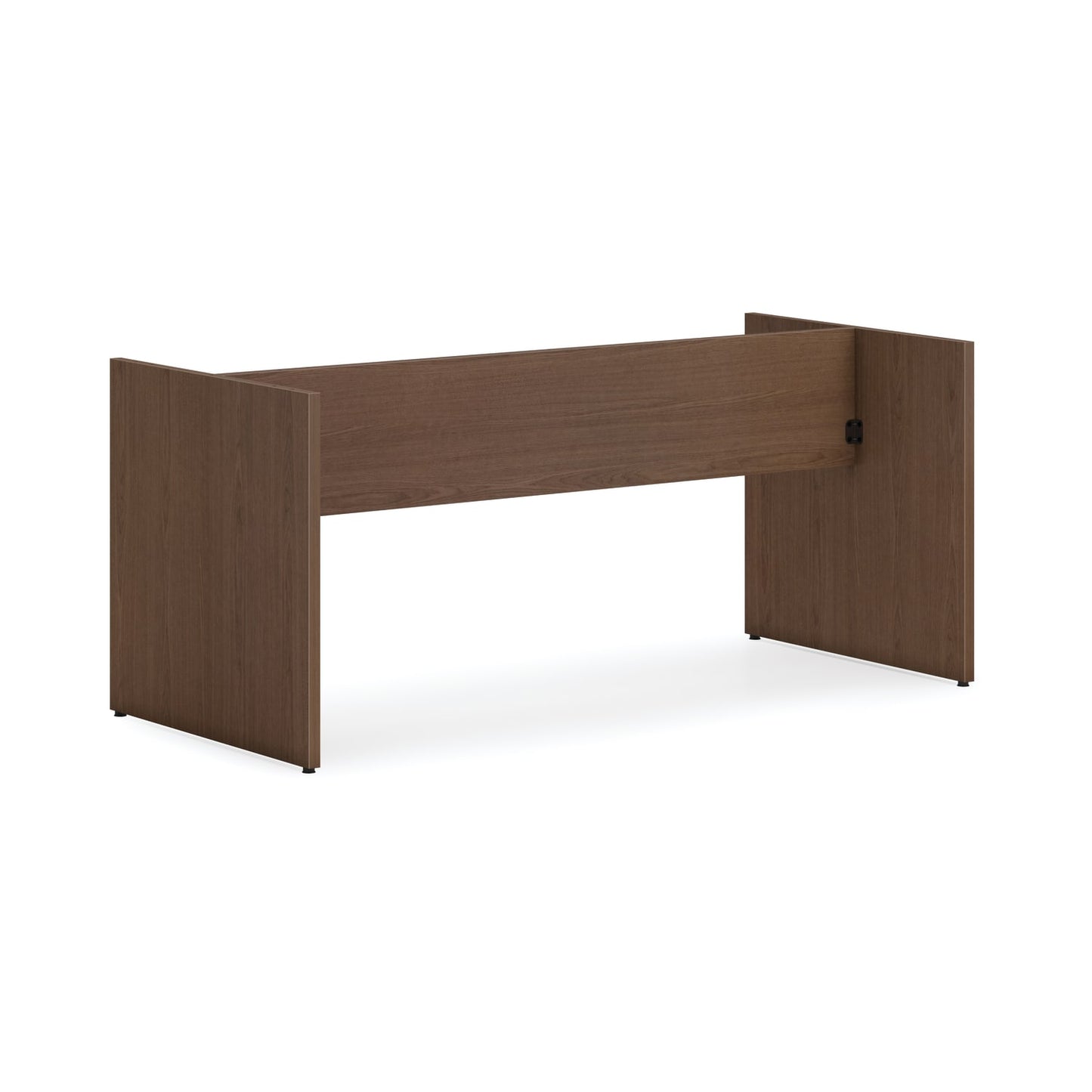 HON Mod Slab Base | For 96" Conference Table Top | Sepia Walnut Finish