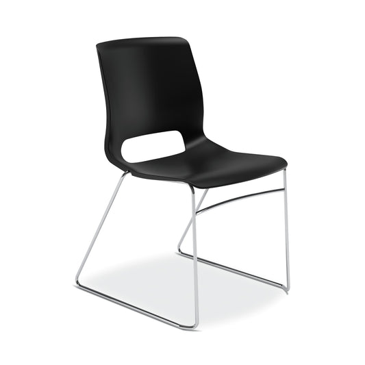 HON Motivate High-Density Stacking Chair | Onyx Shell | 4 per Carton