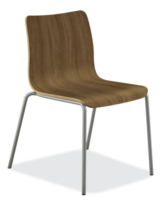 HON Ruck Chair | Pinnacle Shell | Silver Texture Frame