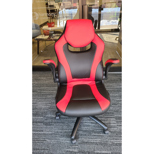 HON Gaming Chair Red Leather