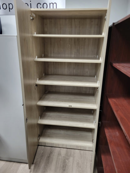 Pre-owned HON Concinnity Storage Cabinet w/Laminate Doors