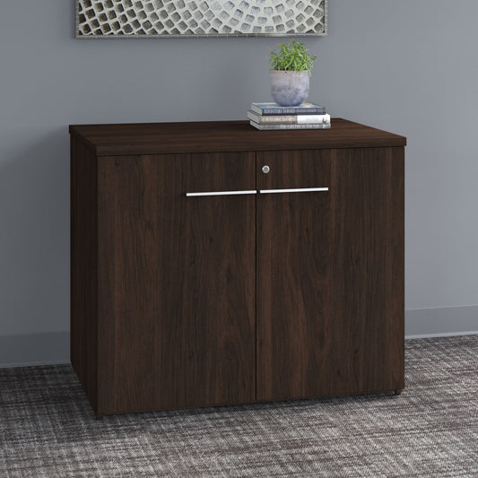 Bush Business Furniture Office 500 36W Storage Cabinet with Doors - Assembled