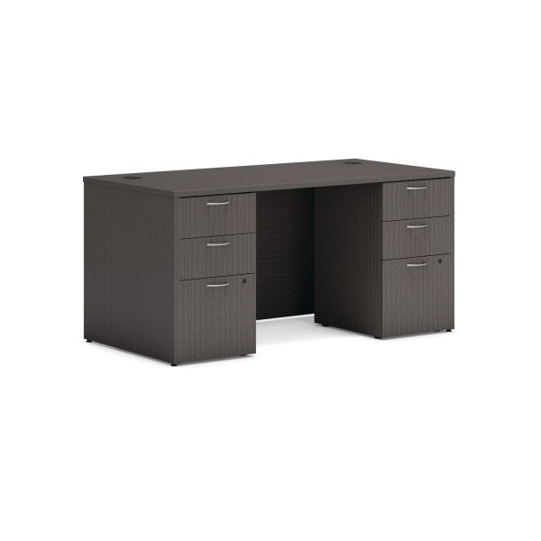 HON Mod Desk | 4 Box Drawers / 2 File Drawer | 60"W x 30"D