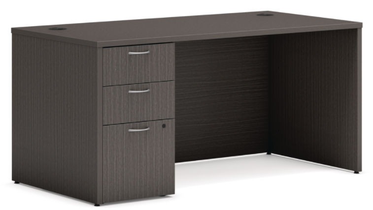 HON Mod Desk | 2 Box Drawers / 1 File Drawer | 60"W x 30"D