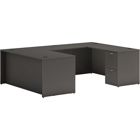 HON Mod 96"W x 66"D U-Desk without Hutch