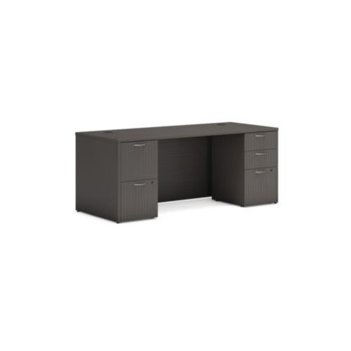 HON Mod Desk | 2 Box Drawers / 3 File Drawer | 66"W x 30"D