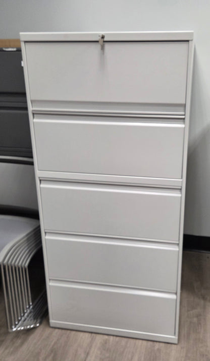 HON Flagship 5-Drawer Lateral File Cabinet – Loft Finish NEW