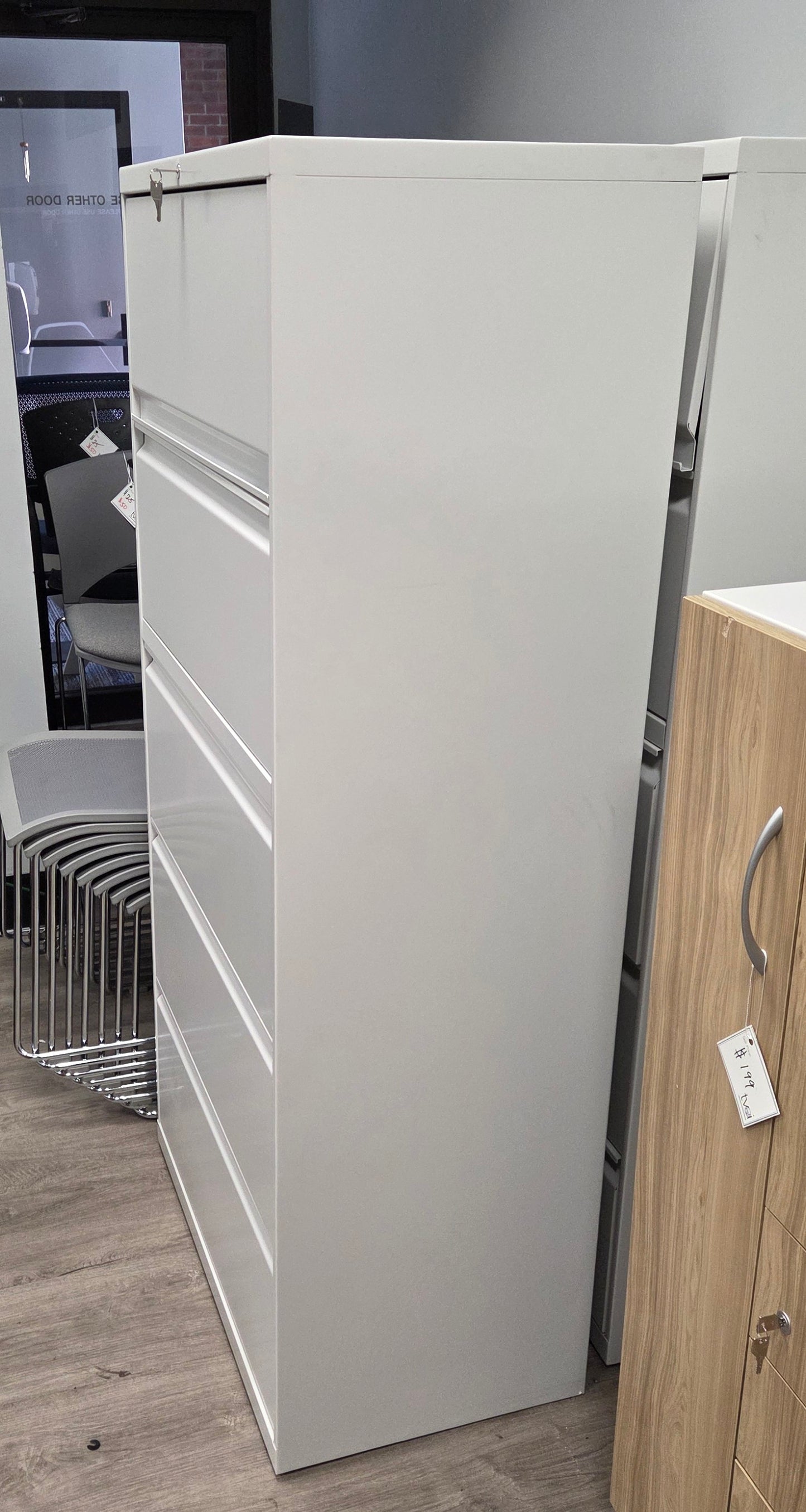 HON Flagship 5-Drawer Lateral File Cabinet – Loft Finish NEW