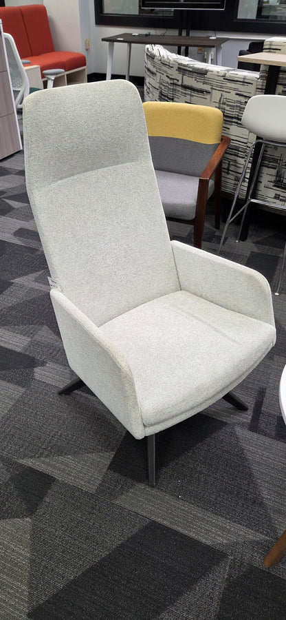 Showroom Samples- HON Mav High back lounge chairs with arms set of (2)