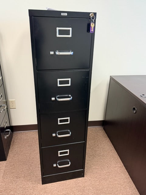 Pre-owned 4 Drawer Locking Vertical files