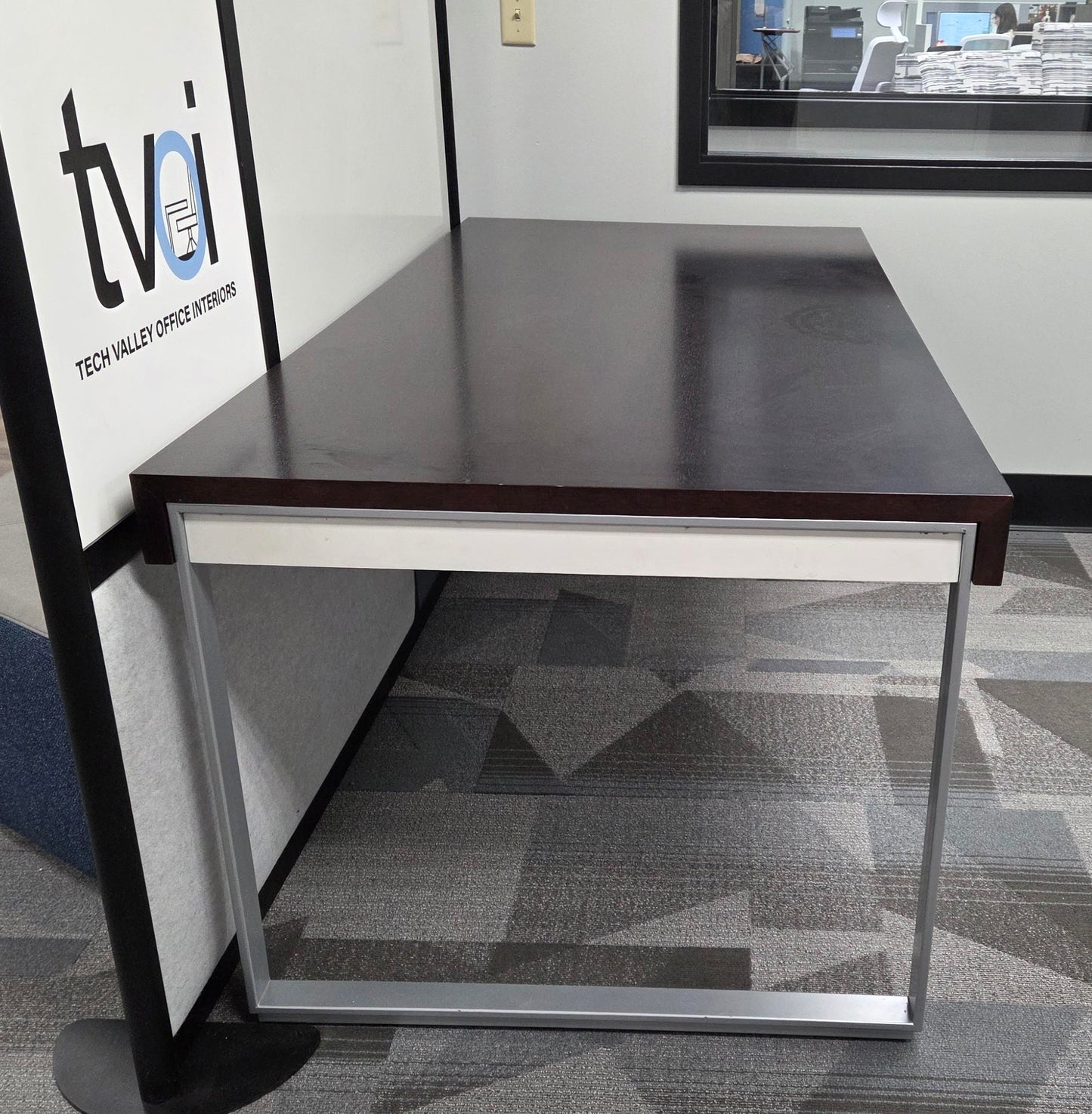 Pre-owned JSI Table desk, open leg 72x36
