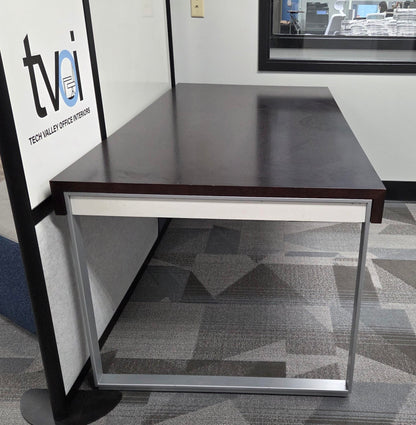 Pre-owned JSI Table desk, open leg 72x36