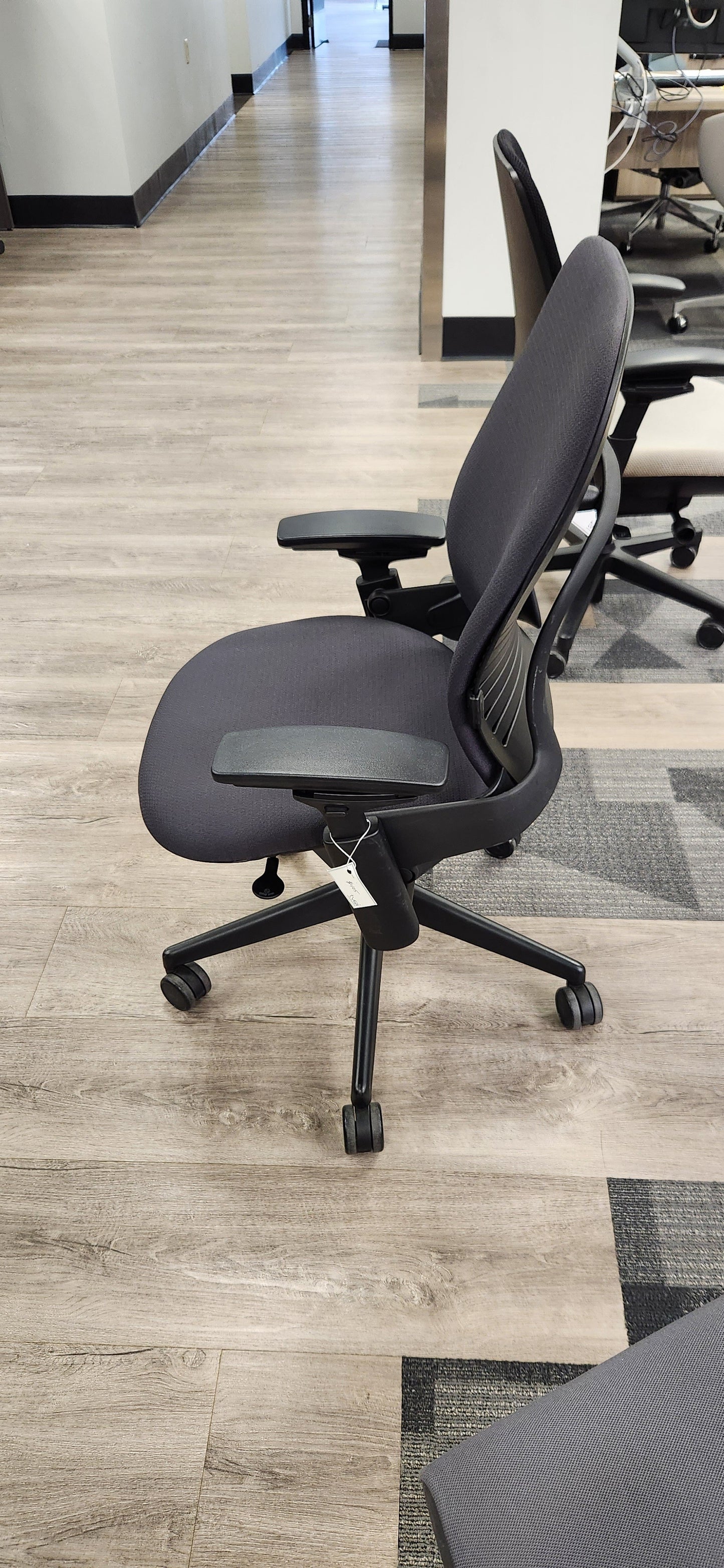 Steelcase Leap V2 Task Chair | Pre-Owned | Fully Adjustable | Gray Fabric