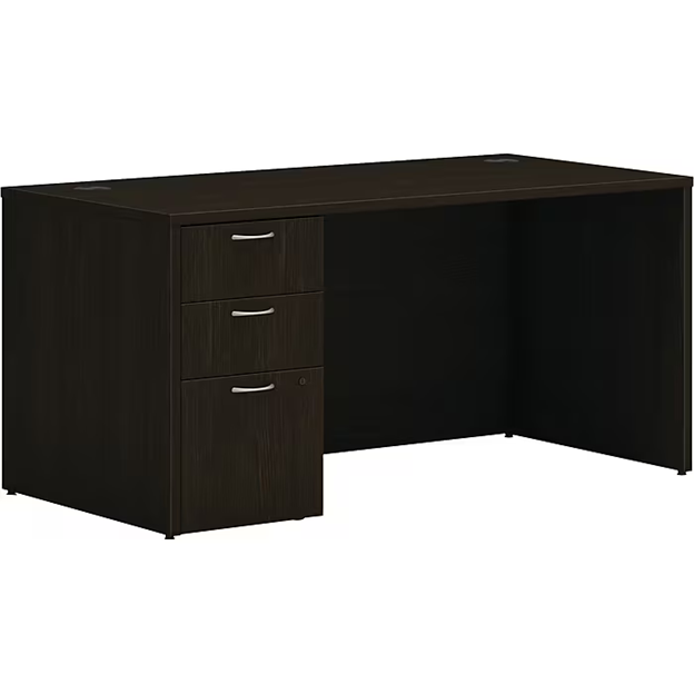 HON Mod 60"W Single Pedestal Desk (30"D)