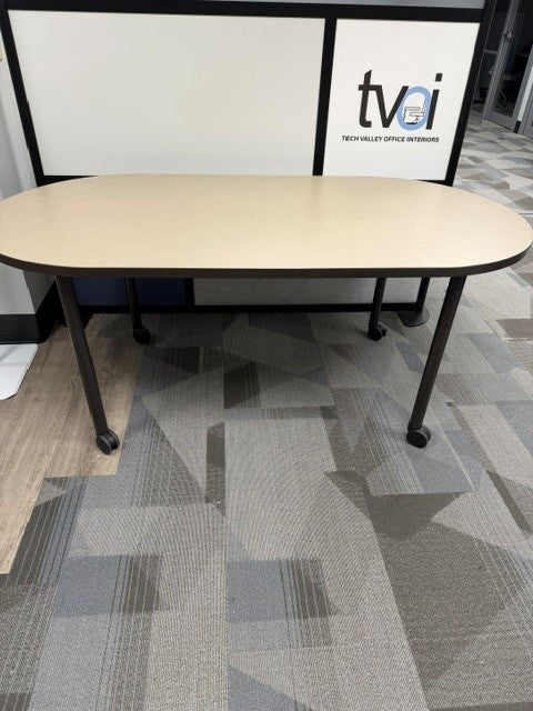 Pre-owned 36"x72" HON table with casters